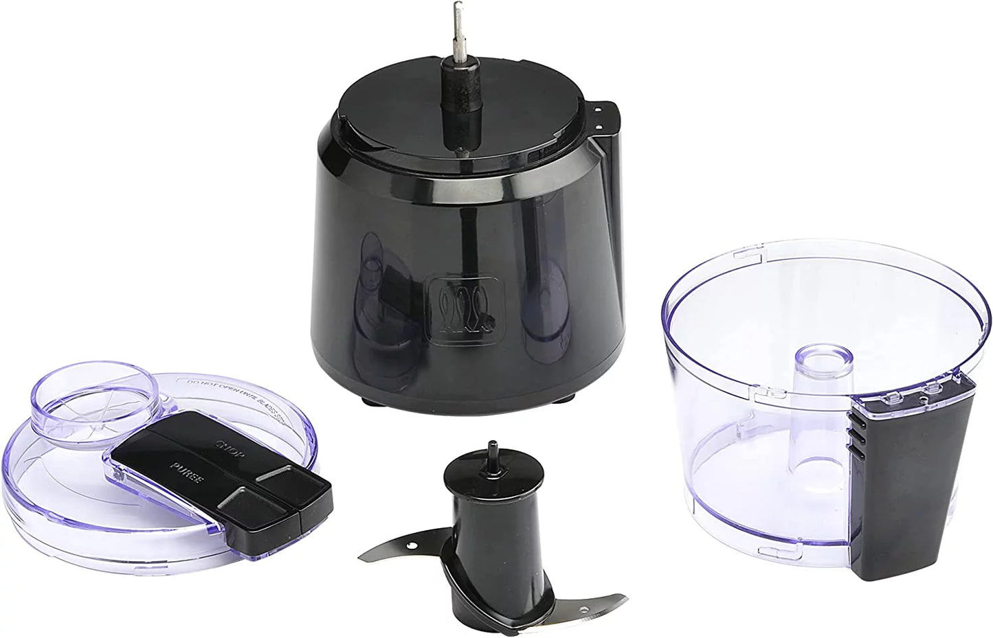 Body Speed with Chopper Black Toastmaster Control, Plastic 3-Cup 2