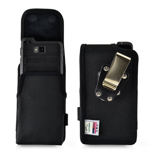 Nylon with Clip Rotating Pouch Holster Belt Magnetic Case & Sonim Closure XP8