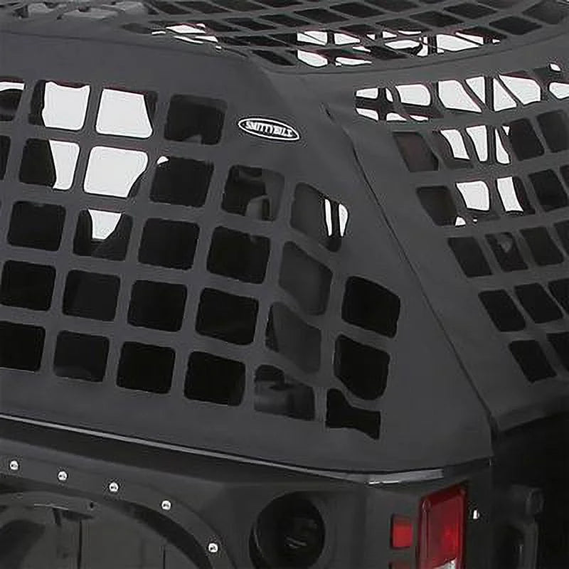 UNLIMITED, JEEP 571035 Black 2015-2018 System select: WRANGLER JEEP - Fits Cargo Smittybilt Diamond 2012-2014 WRANGLER Restraint