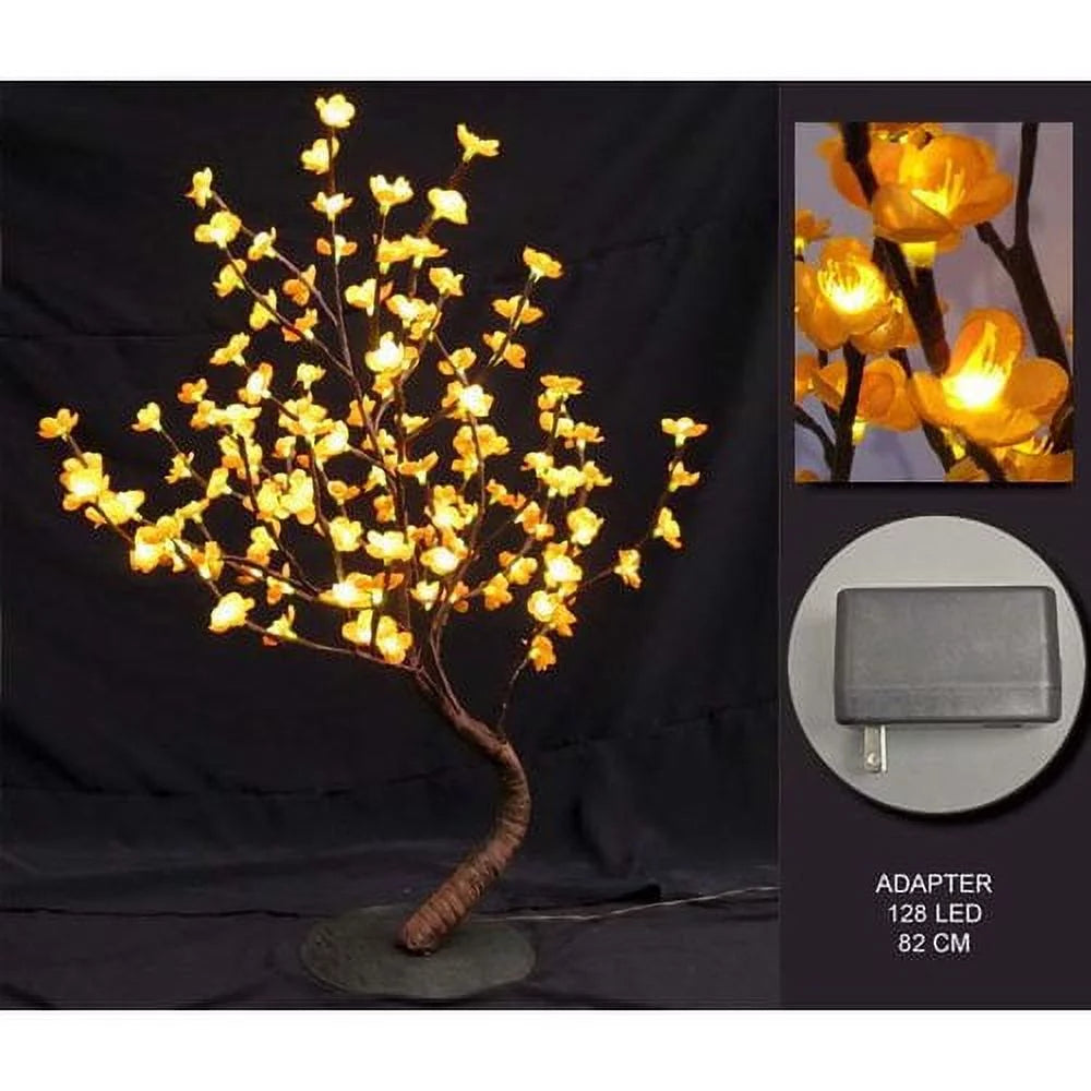 Pink Gift Bonsai Tree - 128 Hi-Line Lighted Ltd. LEDs