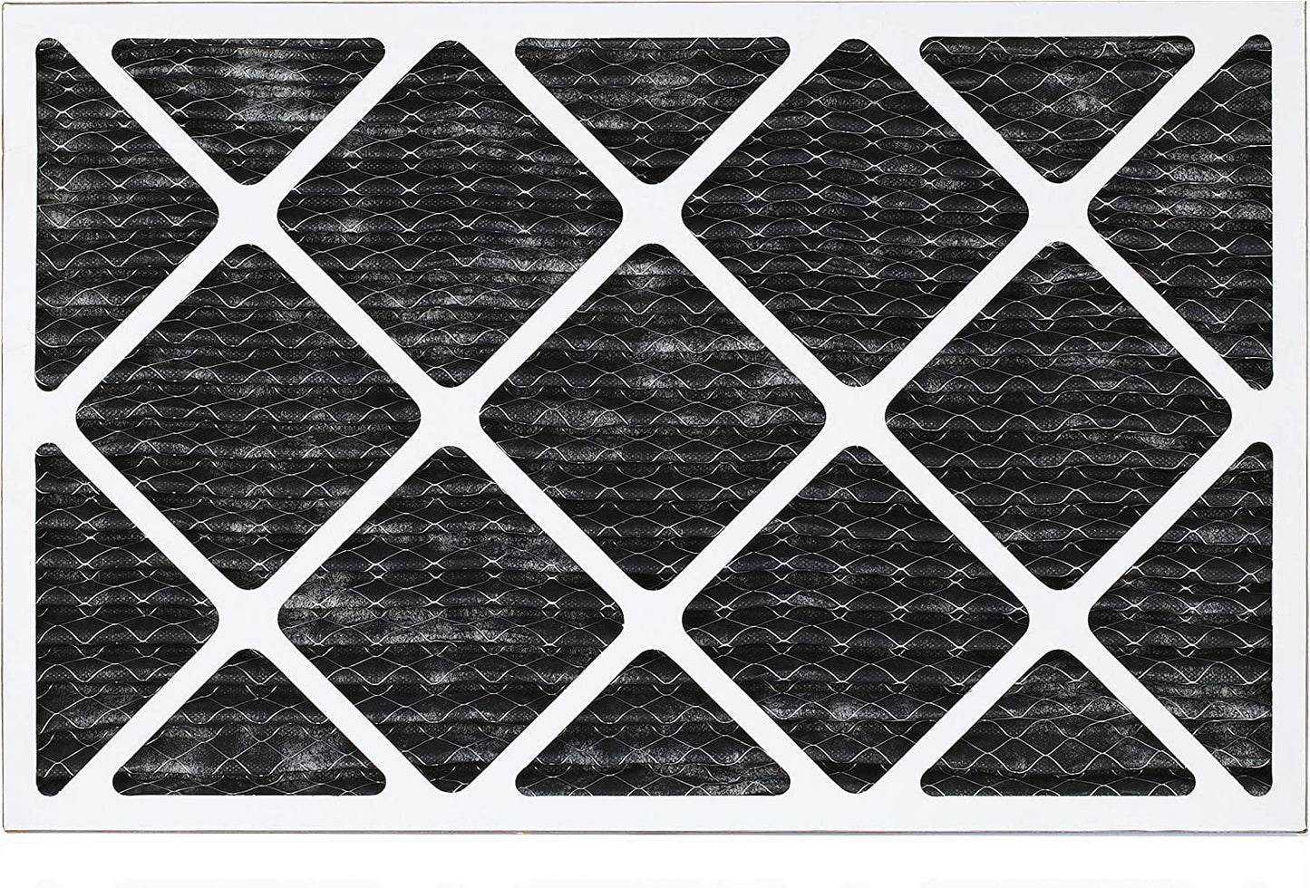 17x25x1 Air Filters with Pleated MERV Eliminator (2-Pack) HVAC Activated Filterbuy Carbon Furnace AC 8 Odor