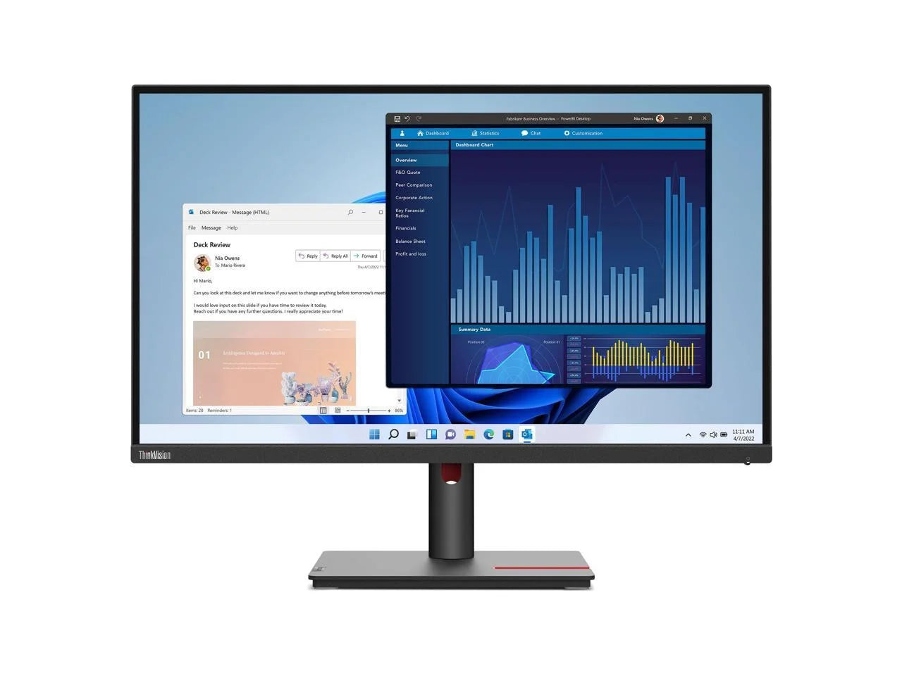 (IPS) - 27" x Class Monitor In-plane - 1.07 Black Lenovo - 4K 16:9 ThinkVision LCD 4 Nit T27p-30 Rate Technology Hz 60 - Billion ms UHD 2160 - Switching 27" - Colors Refresh - - 3840 - 350 -