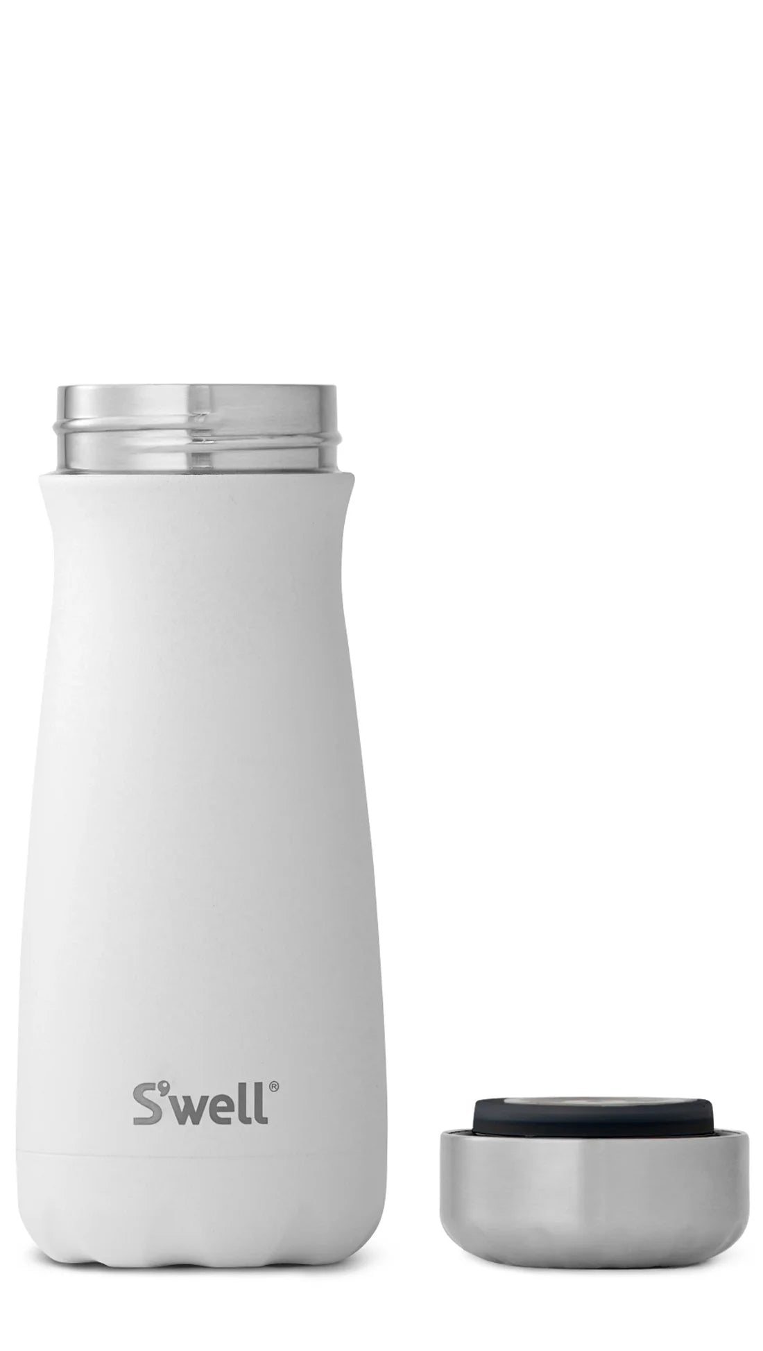 Travel Stainless Insulated S'well Vacuum Mug, oz Steel Moonstone, 16 Traveler