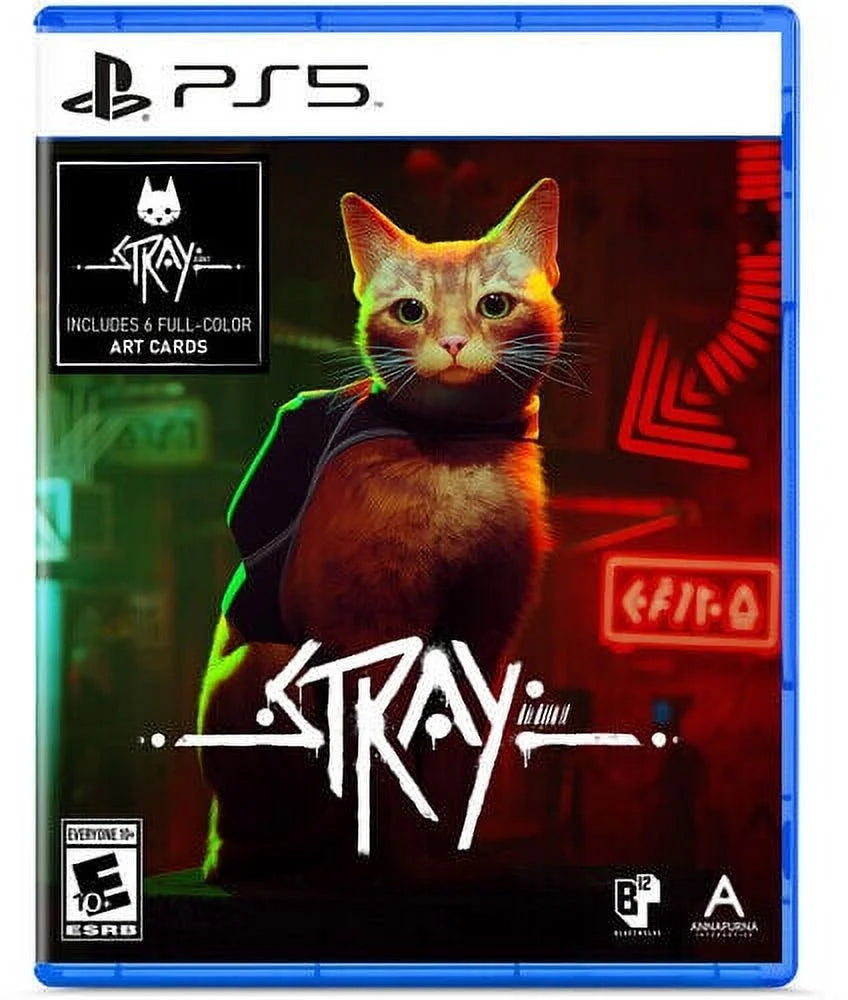 5 Playstation for 5 Stray Video [New PlayStation Game]