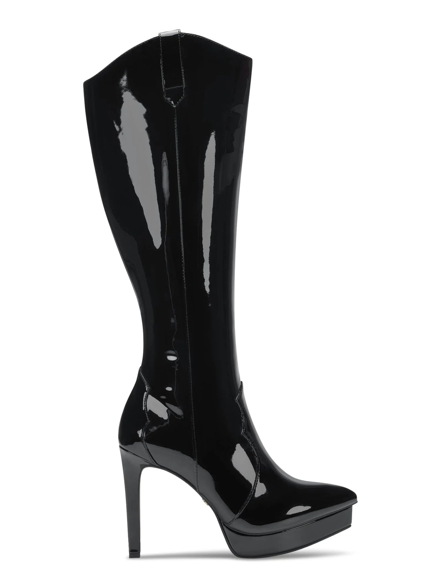 THALIA Dress Zip-Up Stiletto 3/4" Platform Black M 5 Womens Toe Trixi SODI Comfort Boots Pointy