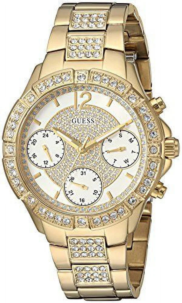 WOMENS U1071L2 GUESS ICONIC WATCH 36MM