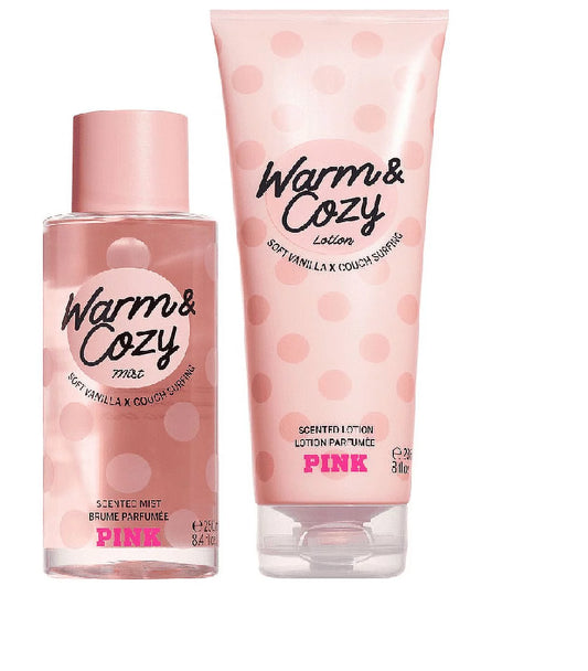 and Victoria's Mist and Warm Secret Cozy Lotion