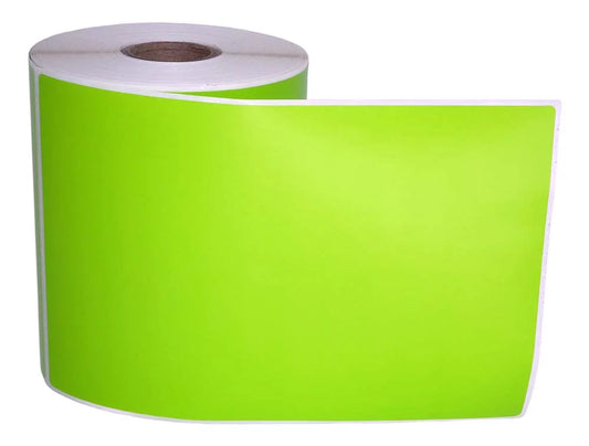 Rolls 15 GREEN Eltron Shipping Thermal Label Compatible with 4"x6" Zebra Color Direct Printers