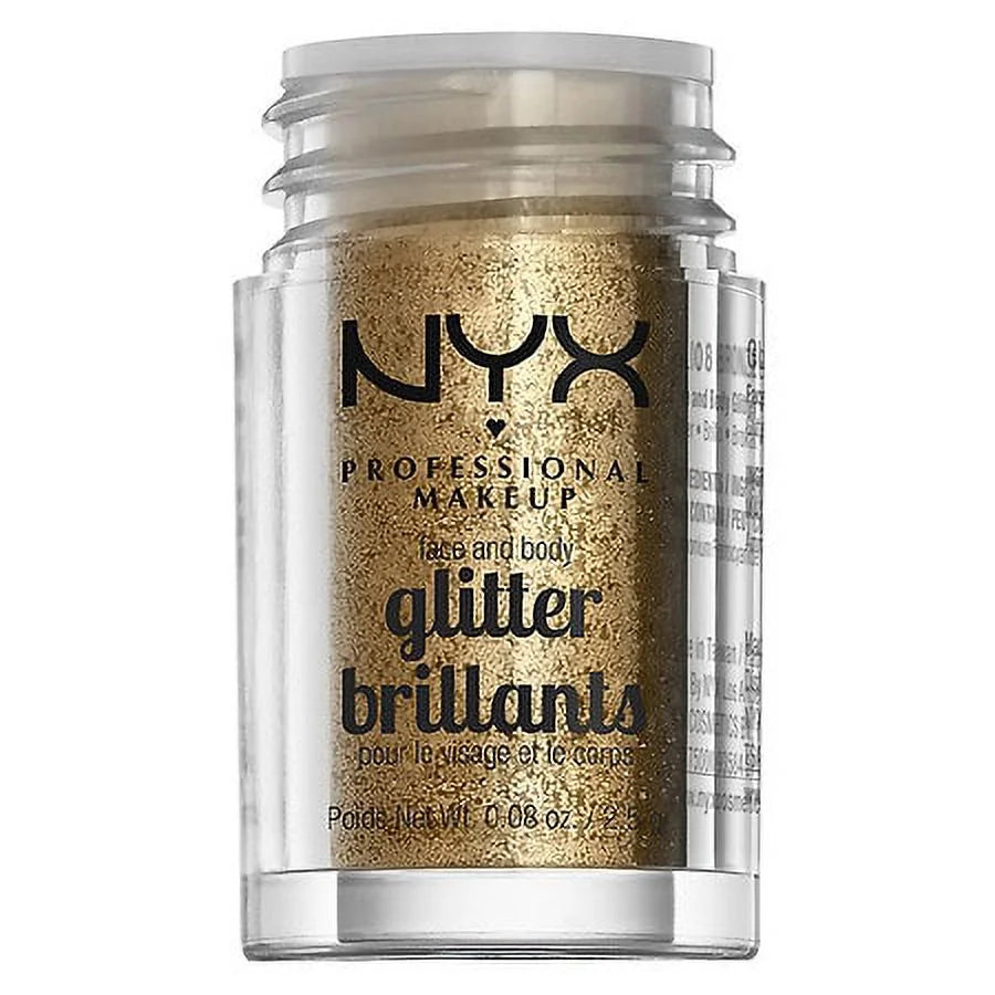 Professional 0.08 NYX 2 of Glitter, Bronze Face oz Pack Body & Makeup