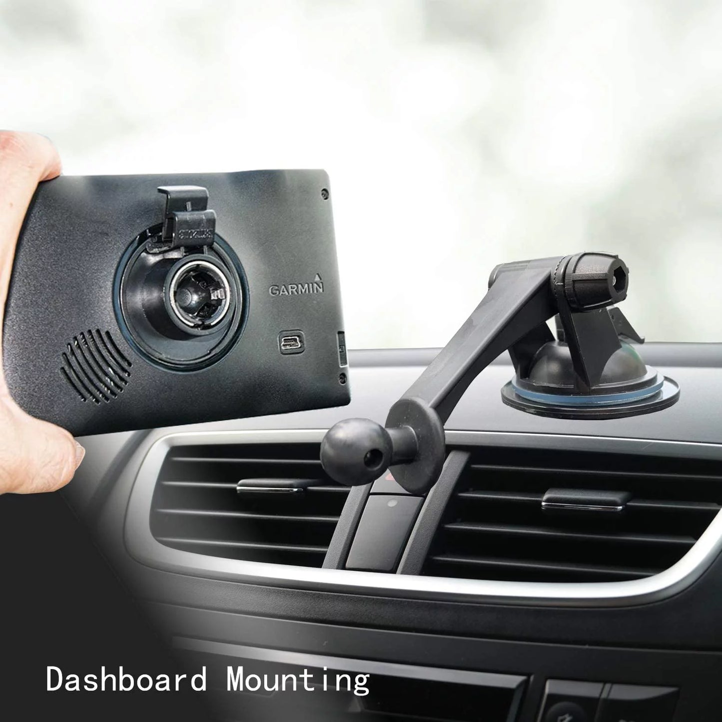 Dezl for Nuvi - Garmin Holder Car Dash RV | Mount Window GPS Mount for Garmin Windshield Dashboard GPS