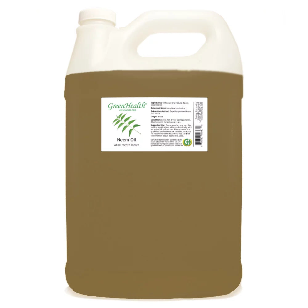 Oil - Gallon - Neem GreenHealth Pure, 100% 1 uncut