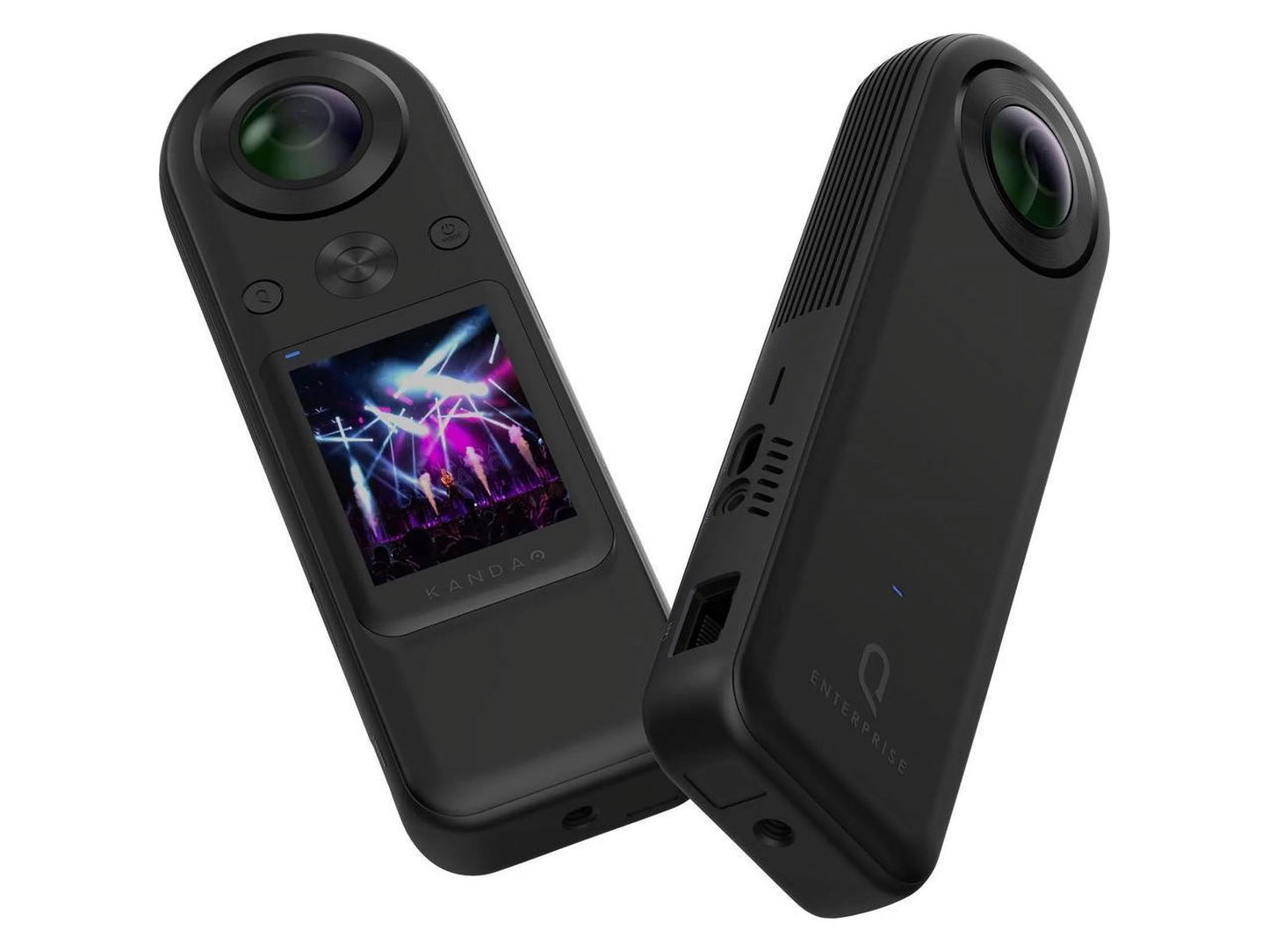 20.0 GB - 30 MP 8K 64 360������������������ - - black Kandao action - Wi-Fi - camera - - fps QooCam flash / Enterprise mountable 8K