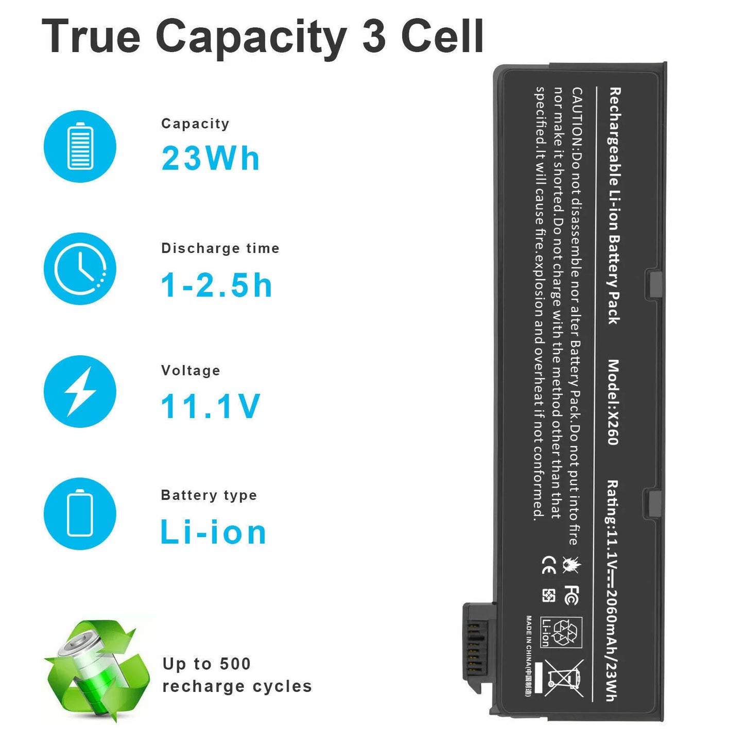 X240 X250 / T440 for 121500147 121500146 T450s Battery ThinkPad T440S X260 Lenovo 68+