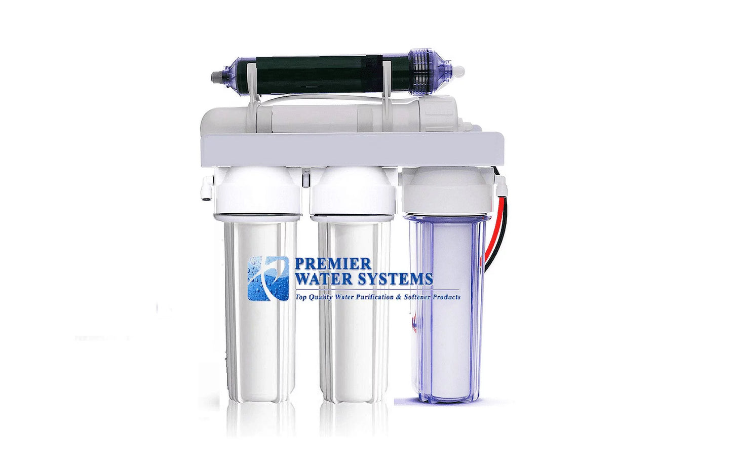 + Water Pump 100 | GPD Filtration Osmosis RODI 5 Reverse Permeate System Stage