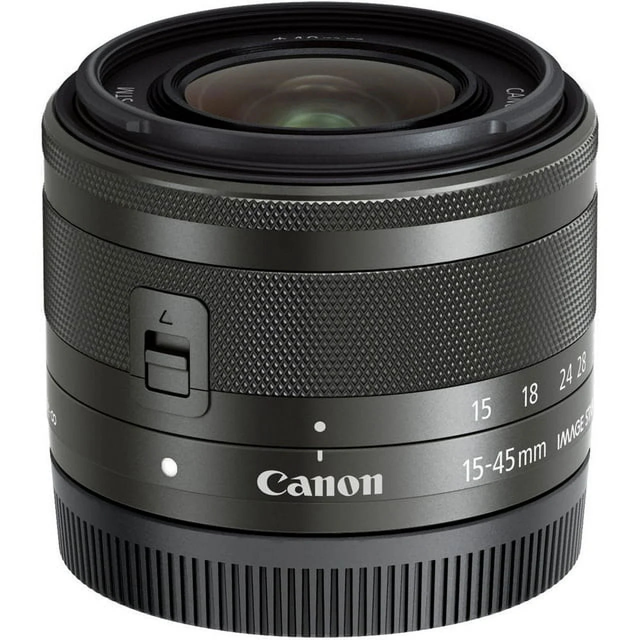 f/3.5-6.3 Lens Canon EF-M - Basic STM (Graphite) Bundle IS 15-45mm DealExpo