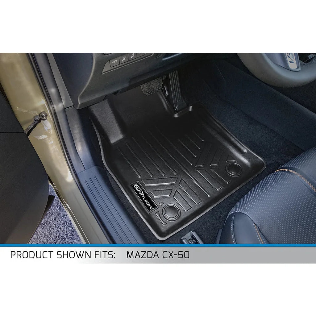 2023 Floor Compatible All With Fit SMARTLINER Black Cargo Honda Weather Custom HR-V Mat Liner