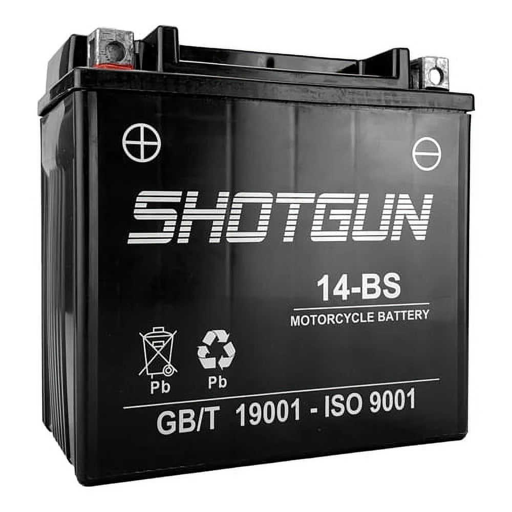 Replacement V9 YTX14-BS Powersports For Bobber 2017 Moto Guzzi Shotgun Battery 2016