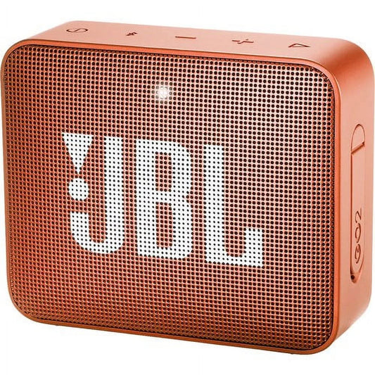 Portable - 2 Waterproof Orange JBL Bluetooth Speaker GO