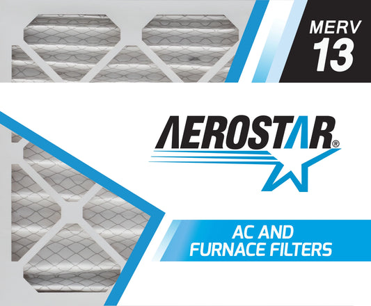 24x24x2 USA in Box 24x24x2, of Filter, Pleated MERV Air the 13, Made Aerostar 6,