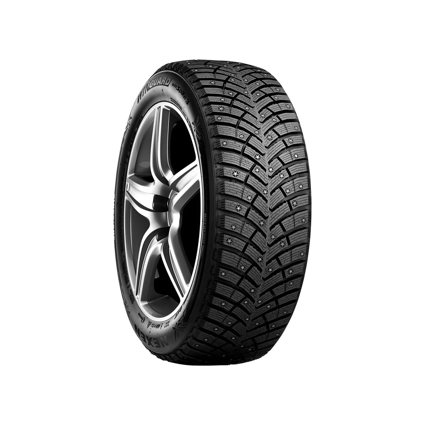 3 Passenger XL 235/60R18 Nexen Winguard 107T Tire Winter Winspike