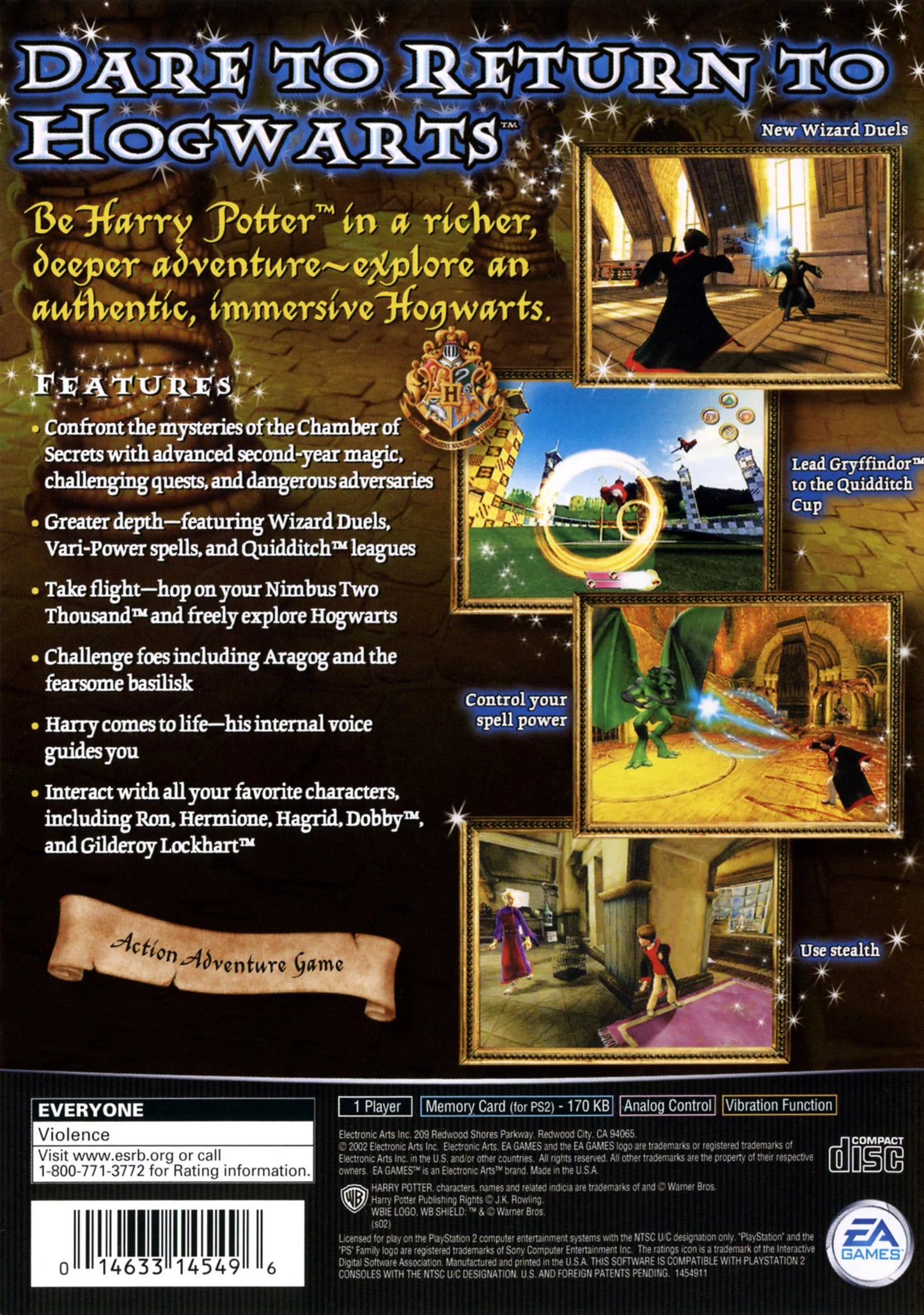 Secrets the 2 and PlayStation Potter of Chamber Harry -