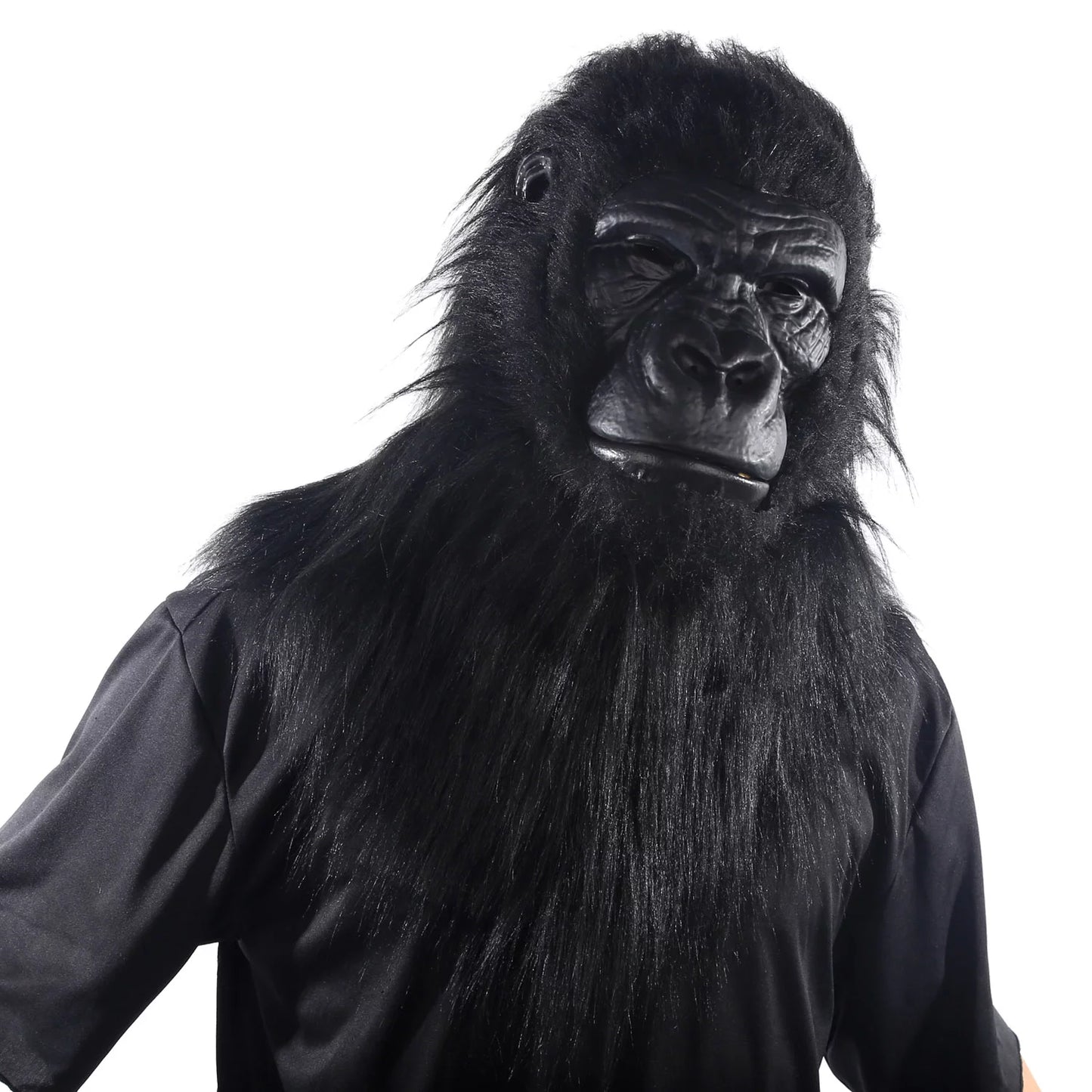 To Celebrate Way Gorilla, With Halloween Fur, Adult Mask Jaw-Motion