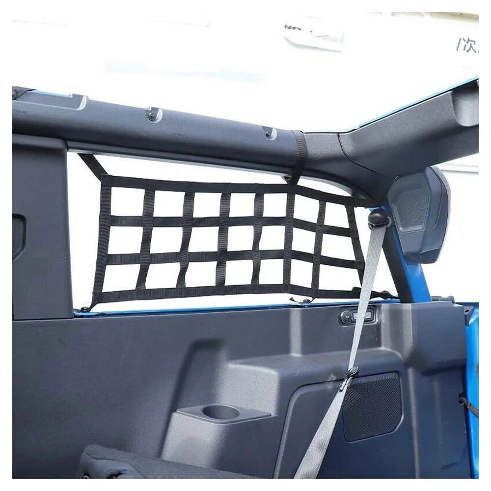 Restraint Mesh Teledu Protective Door Net 2x Trunk Rear Side Cargo 21+2