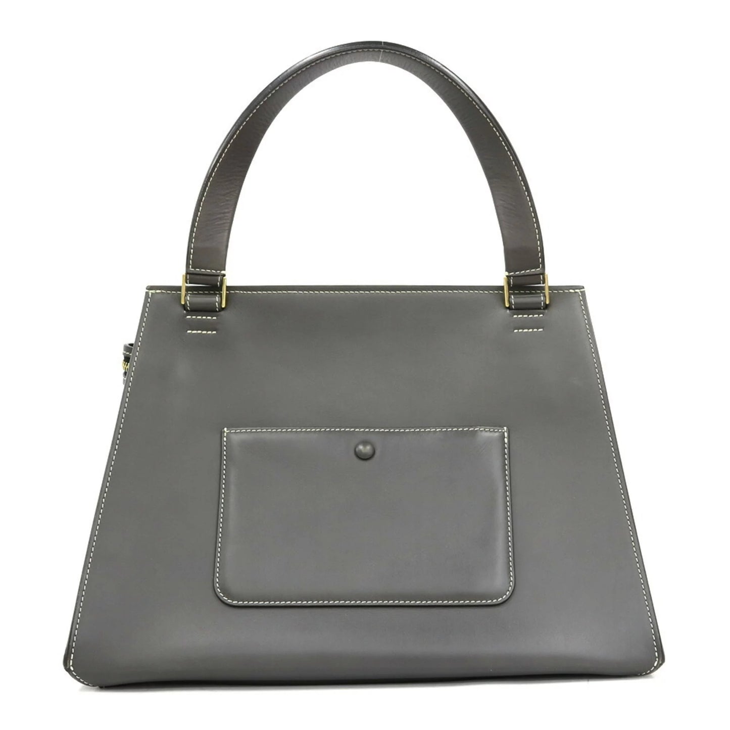 Pre-Owned Handbag Edge (Fair) Gray Celine Ladies CELINE