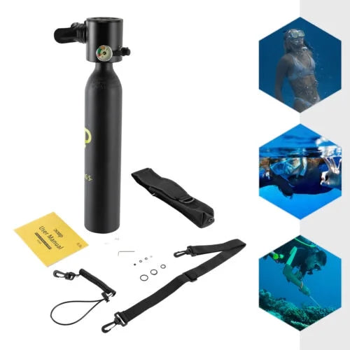 Tank Breath Cylinder Underwater Diving Tank Dive Equipment Oxygen Scuba Mini