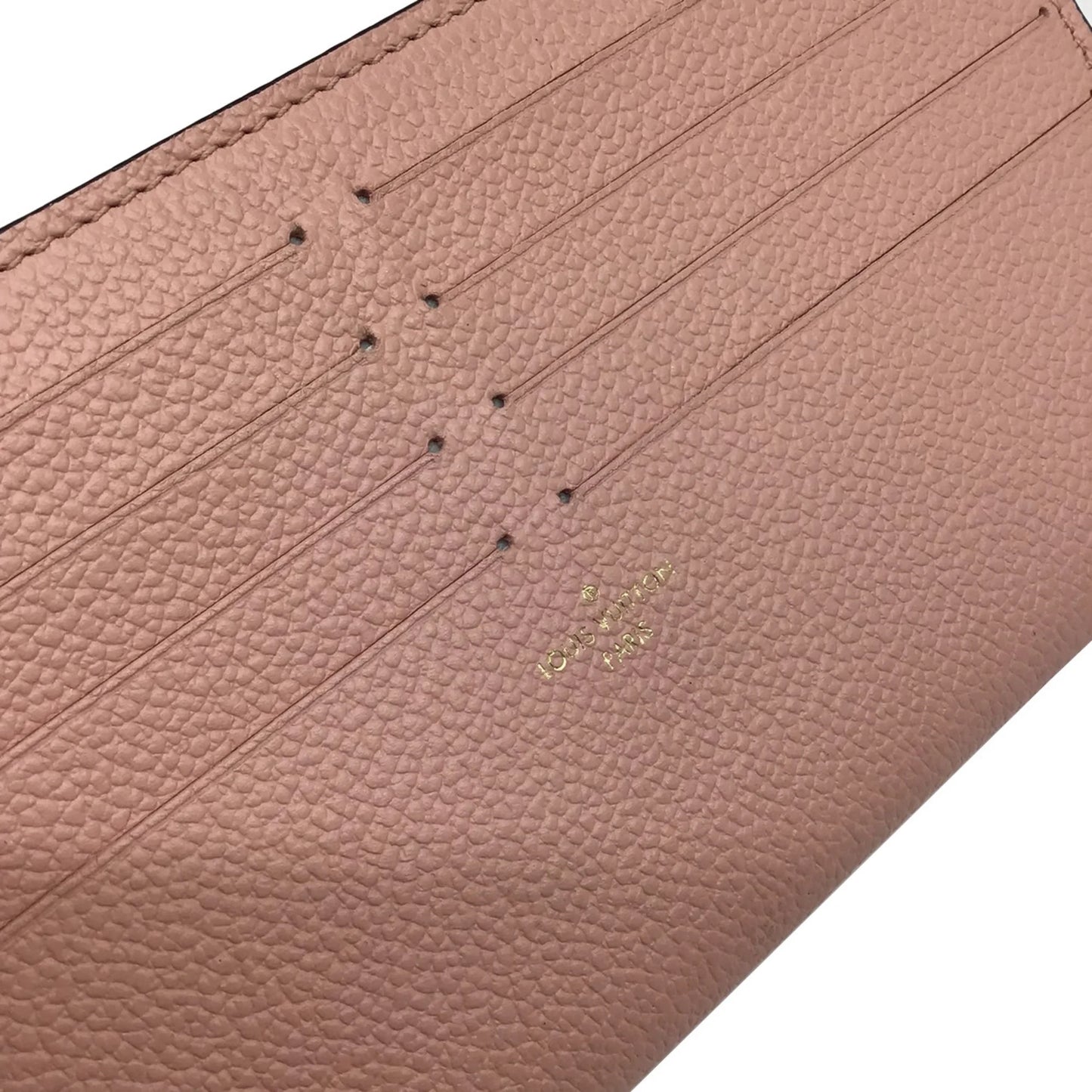 Monogram Wallet Pochette M67856 G Bag Pink VUITTON Louis Implant Vuitton Hardware Felicie Chain LOUIS Rose Gold Ballerine Women's (Fair) Pre-Owned