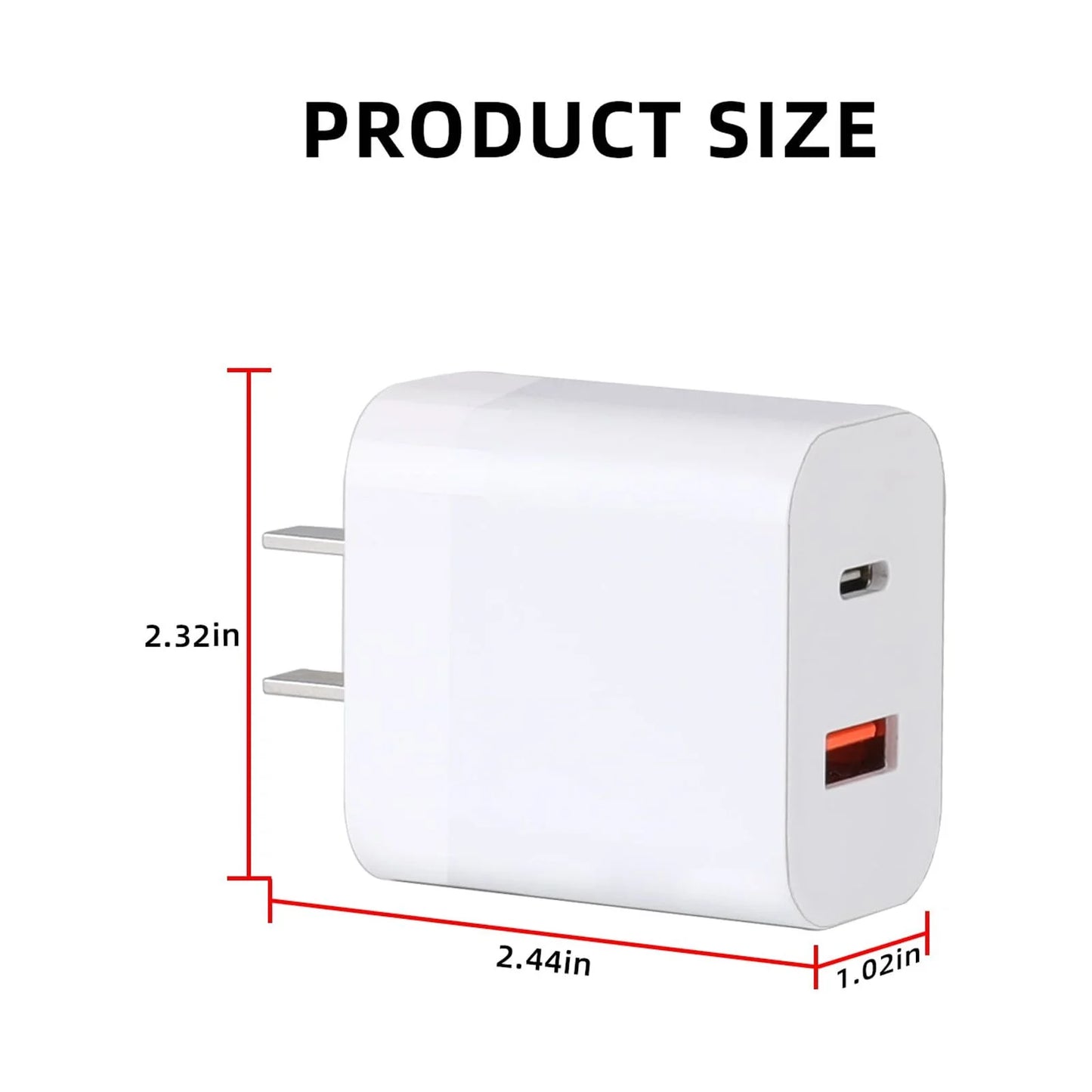 with 3 USB for Charger Mini Pro Cable Dual-Port Parts 2/Mini Type-C Charging Charging DJI 30W