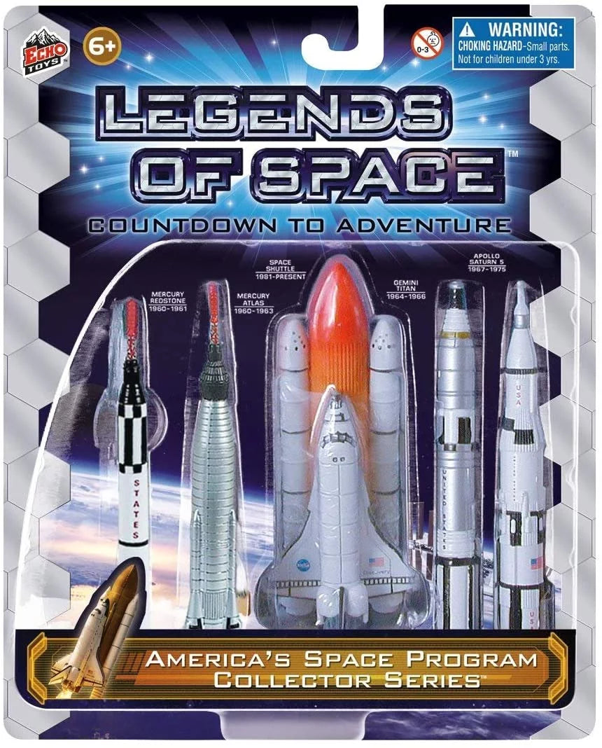 Apollo, Spaceship NASA Rockets Piece Shuttles Saturn Space Mercury, Set Gemini, 5 And - Set - Program Intera Rocket Space Collector's