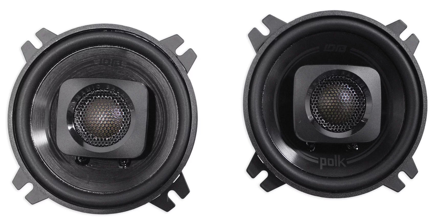 Polk 270w Car/Marine/ATV/Motorcycle 4" Audio (2) Speakers+Speaker DB402