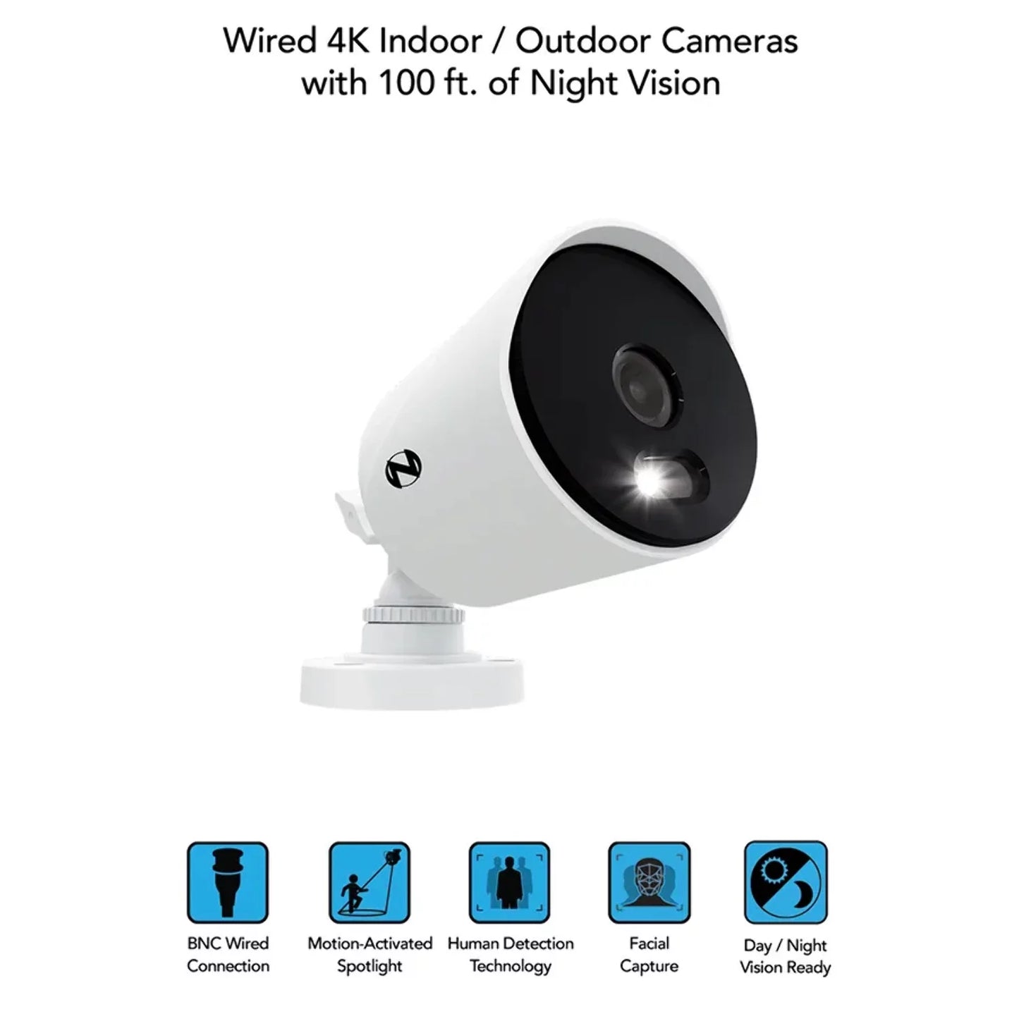 4K 6 and Channel Wired Spotlight 4K Cameras with Refurbished Hard DVR Drive Owl 12 1TB Night