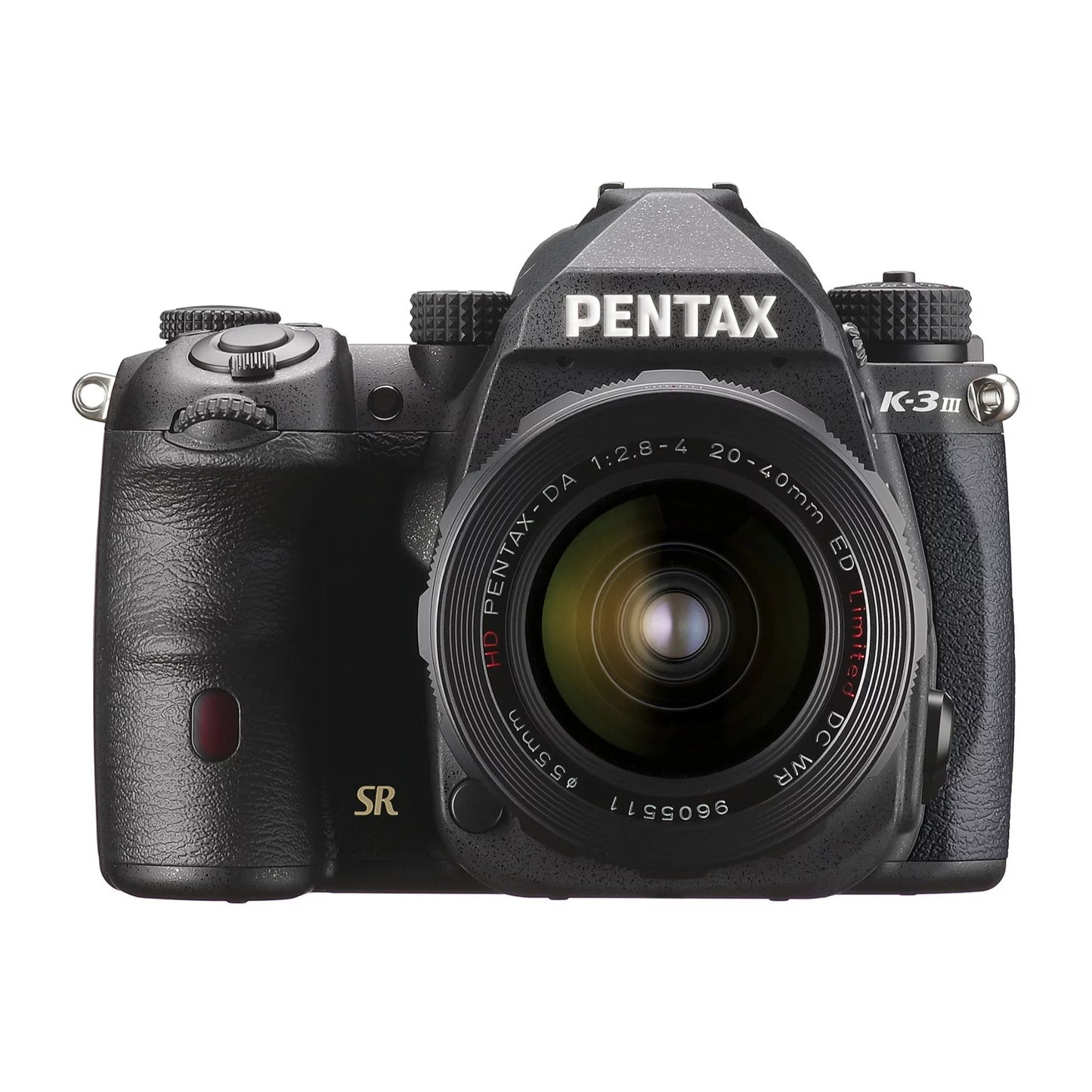 (Black) Cleaning Strap, Body Card & with SD Camera III Kit, 64GB Pentax K-3 Mark