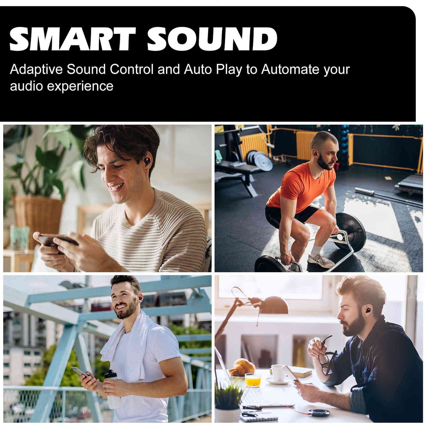 Boost Connection, Fire Bass Wireless Plus Bluetooth Charging Dual Black, Compatible Resistance, Case, with (2020) Amazon IPX5 Balanced, HD Earbuds 8 Connect, + Bluetooth Water UrbanX True 5.2