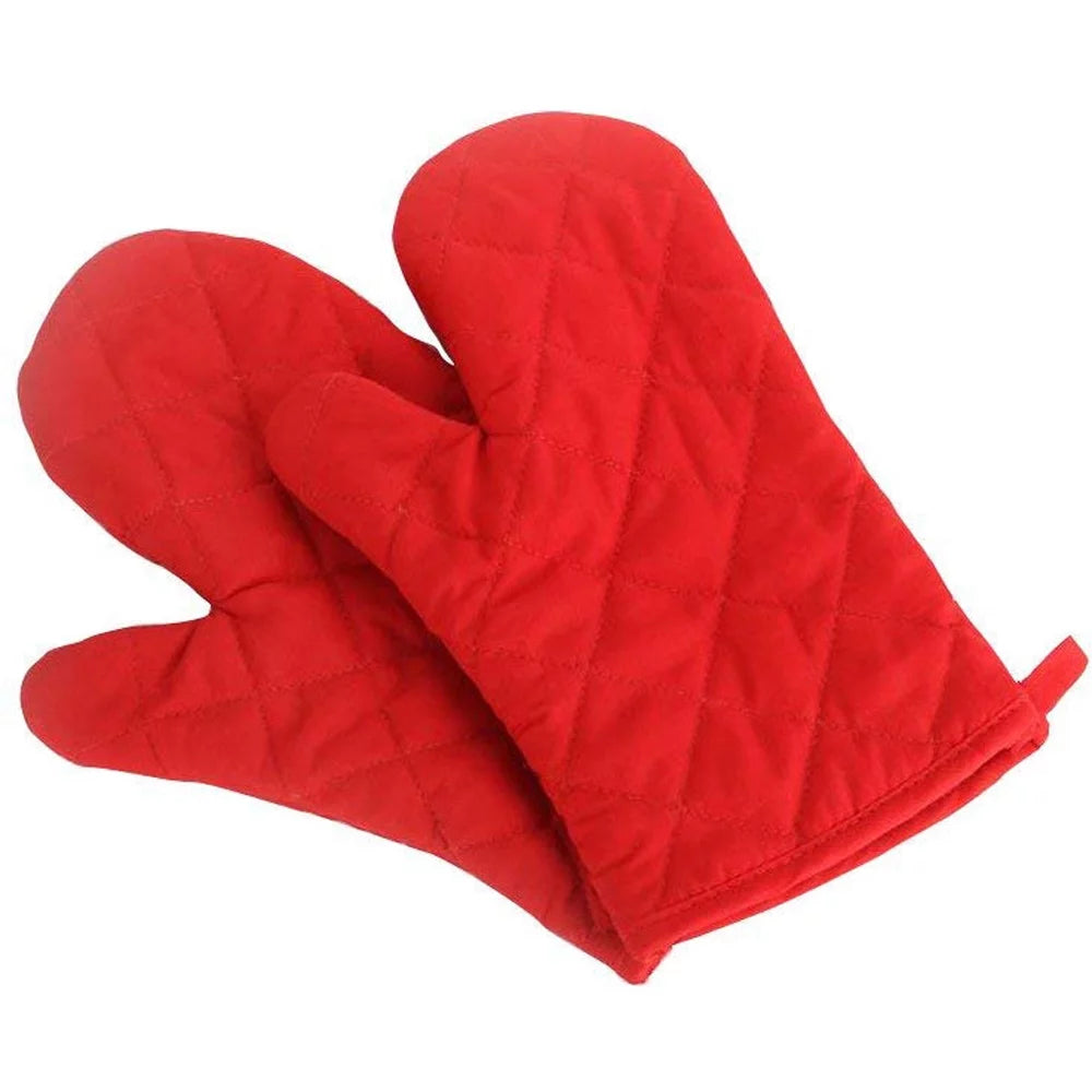 of Cornhusker Kitchen Duck Bundle Fat 2 Deco Pair Mitt Heat Oil Oven Resistant Chef Cooking Gourmet Spray Pack Red with