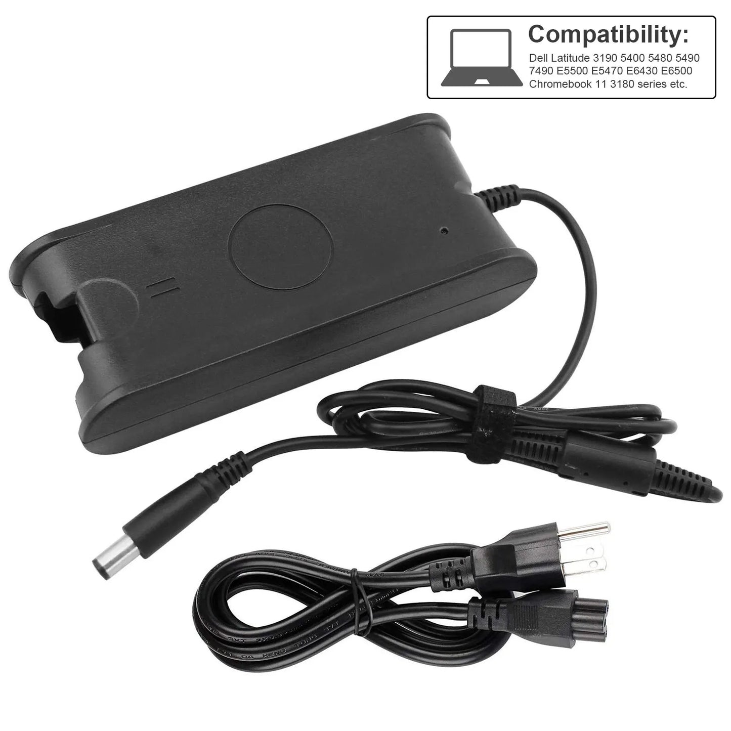 9RN2C for 6T Dell Big Charger Adapter AC 5U092 Tip 19.5V 65W 9T215 Lot 10 Laptop