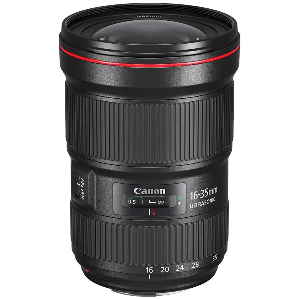 Canon USM f/2.8L Wide 16-35mm Zoom Ultra EF Lens Frame Angle III Full