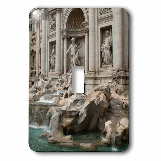 Places Travel Switch Rome, to Fountain Toggle (lsp_47792_1) Italy- Trevi - in Single 3dRose