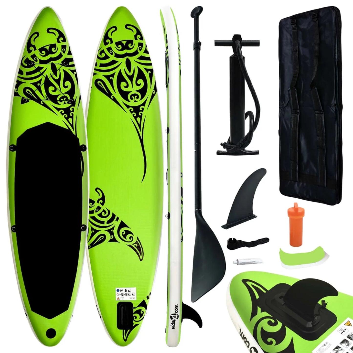 x Surfboard 5.9 Surfing Inches (L 29.9 Kit Adults W Bag Board Inflatable Beach x Hand for with Pump, Paddleboard Set 144.1 Fin, x x Oar, Carrying H) Dcenta and