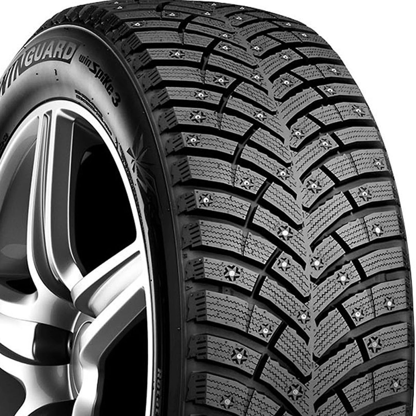 3 Passenger XL 235/60R18 Nexen Winguard 107T Tire Winter Winspike