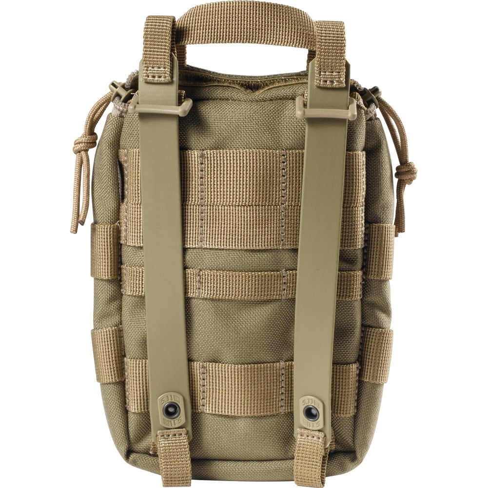 Vehicle's Ready IFAK MOLLE Pouch, Tac Sandstone UCR Compatable, Headrest Accessory