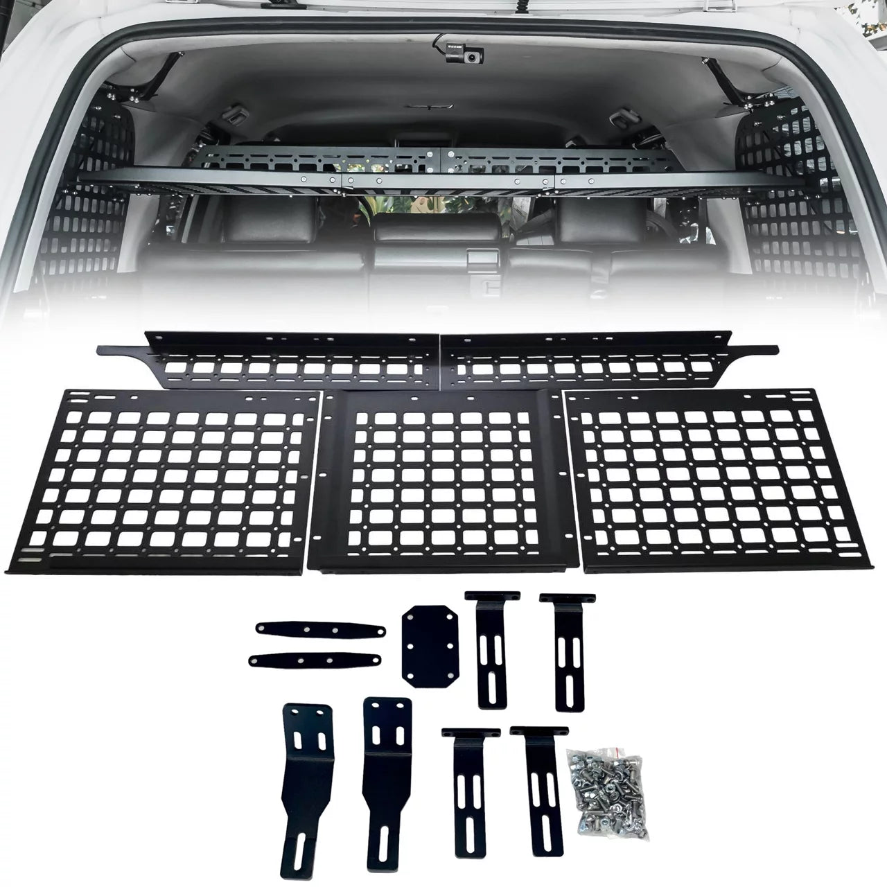 BAKOD Panel Toyota 4Runner 2010-2023 for Storage Molle MSPS100 Black Shelf