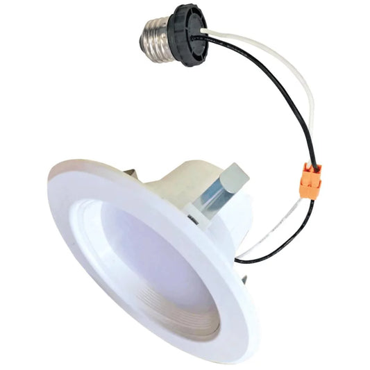 Bulbrite Inch Recessed Can Recessed 4 Retrofit LED Housing Kit 773117 with - LED9REC/4/940/WHRD/D