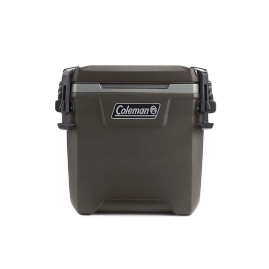 Performance Ice x Coleman High 28qt 17.75"' 19.5" Convoy Series Brown, Cooler, x'13.25" Chest Hard