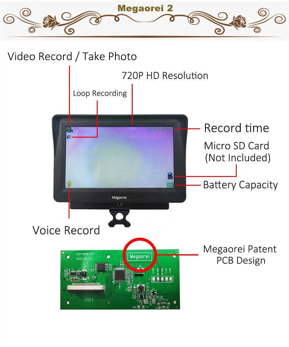 32GB of Paddsun 2 M2A infrared Megaorei car) device(including night Set MicroSD vision