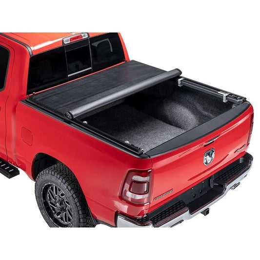 W/Track | Titan Compatible | Soft Truxedo with Bed 2016-2022 System Roll Nissan Bed 297401 5' Truck Truxport Cover Up 7" (67") Tonneau