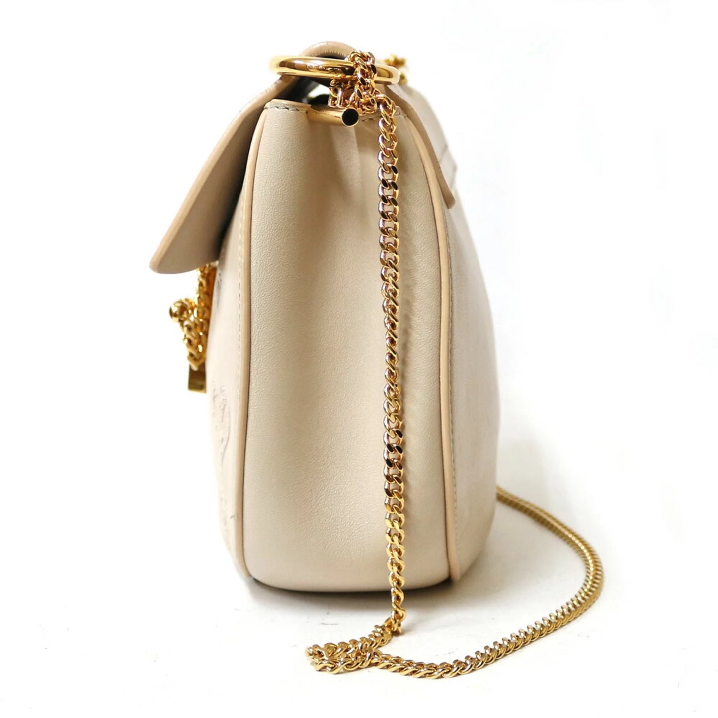 Pre-Owned Shoulder Ladies (Fair) Beige Bag Chloé Chloe