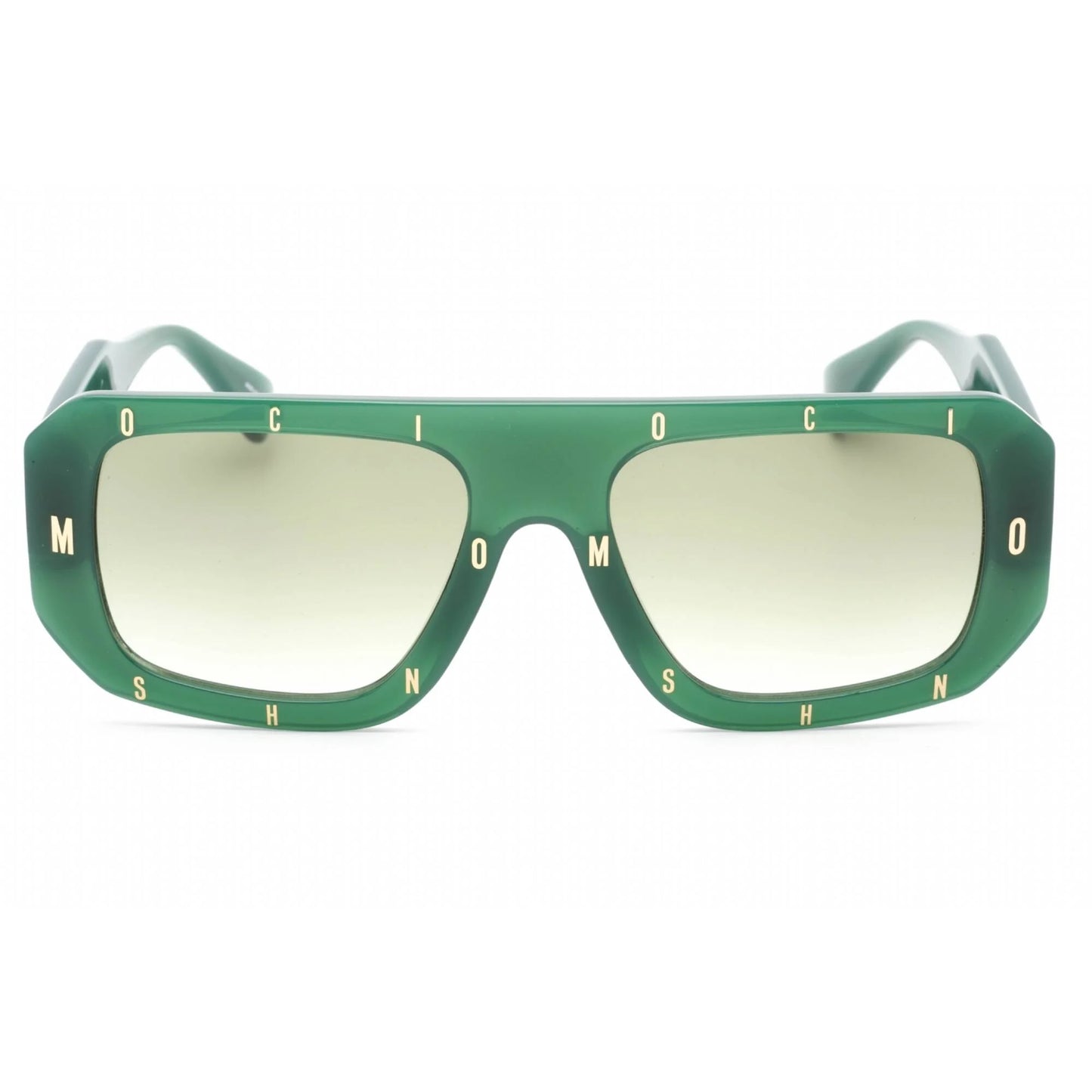 Rim 9K Full Women's 01ED MOS129/S Green Frame Sunglasses Moschino